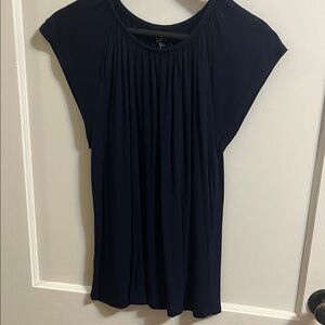 LOFT Navy Women's Blouse